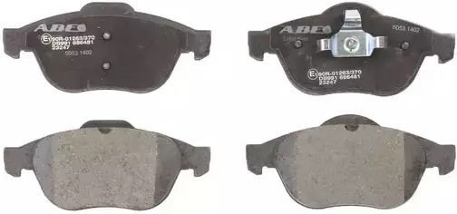 Brake Pads Renault Vel Satis Bj0 Abe C1r020abe