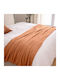 Atmosphera Widdy Cuvertură Pentru Canapea De Fotoliu Jacquard 130x180cm Terracotta