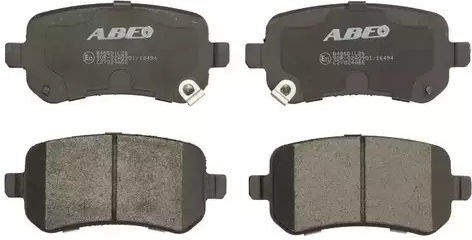 Brake Pads Fiat Freemont Jc Jf Abe C2y024abe