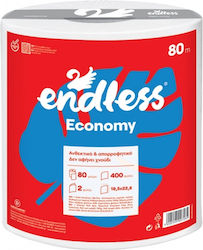 Economical Kitchen Roll 80 Meters 800 Gr Ptp Extra Absorbent Durable Endless 6 Rolls