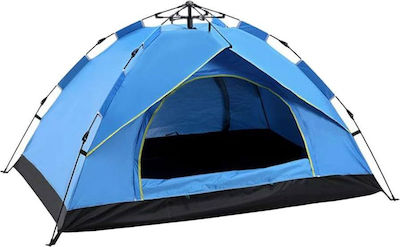 Tentă de camping automată pentru 4 persoane, 2 uși, 200x220x140