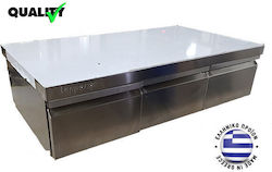 Lappas Συρτάρι Καφέ Τριπλό Π100xΒ50xΥ25.5cm Lappas Συρτάρι Καφέ Τριπλό Π100xΒ50xΥ25.5cm