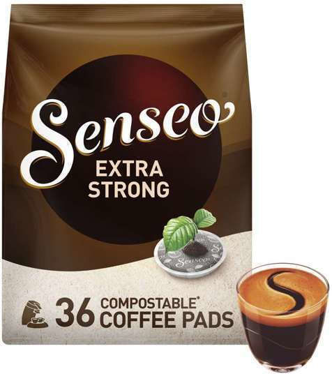 Senseo Kapseln Espresso Extra Strong Kompatibel mit Maschine Senseo-Pads 36Mützen