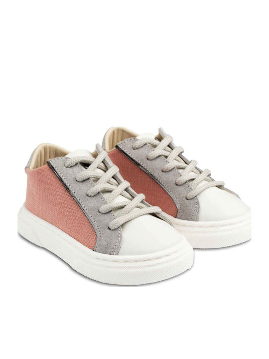 Babywalker Δετό Βαπτιστικά Υφασμάτινα Sneakers Λευκά