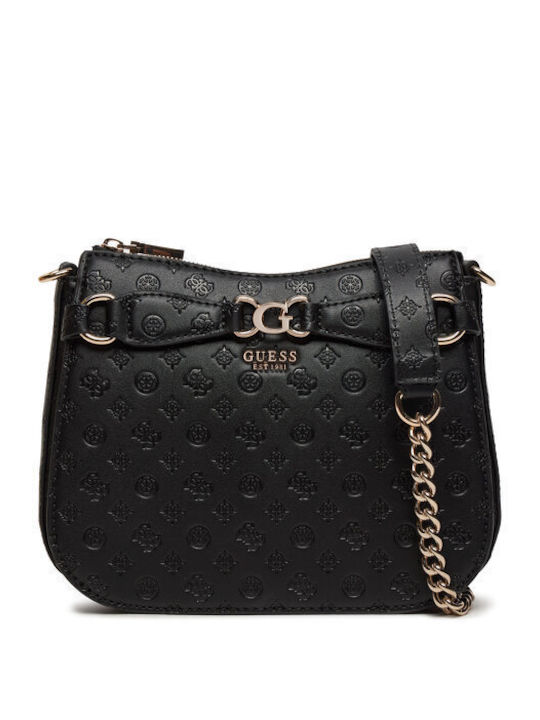 Guess Arlena Logo Damen Tasche Crossbody Schwarz