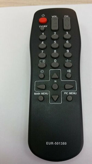 Panasonic Συμβατό Τηλεχειριστήριο EUR501380 για Τηλεοράσεις Panasonic