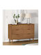Comoda pentru Dormitor Molde cu 6 sertare Maro 113x40x80buc