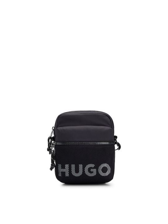 Hugo Ανδρική Τσάντα Ώμου / Χιαστί Μαύρη