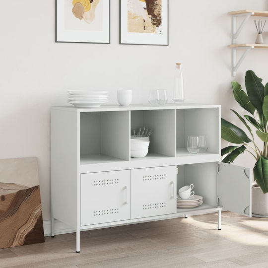 Мебели за съхранение от метал Olive Green 100.5x39x79см