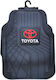 Set of Front and Rear Mats Universal 4pcs Black
