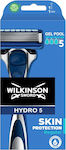Wilkinson Sword Hydro 5 Ξυραφάκι με Ανταλλακτική Κεφαλή 5 Λεπίδων