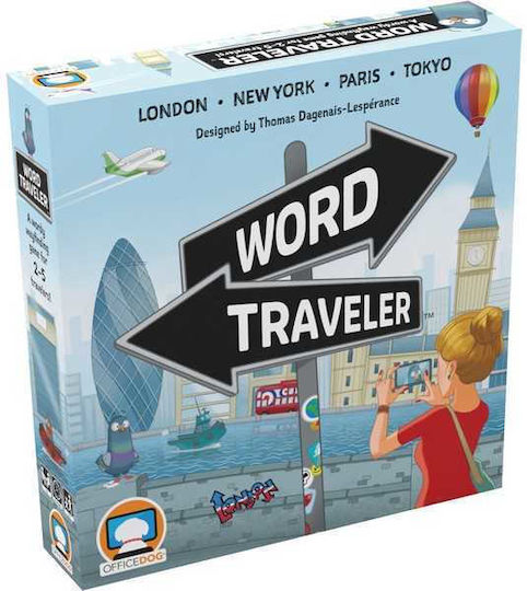 Επιτραπέζιο Παιχνίδι Office Dog Word Traveler για 2-5 Παίκτες 10+ Ετών (EN) Asmodee