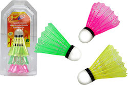 Set Badminton Shuttlecocks 3pcs Classic Colorful