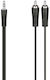 HAMA HAMA 3,5mm Klinkenkabel 2x RCA-Stecker Schwarz 5m