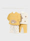 Kids' Set with Leggings Summer 4pcs Walnut