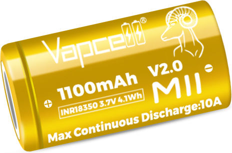 Vapcell Baterie Reîncărcabilă 18350 1100mAh 3.6V 1buc