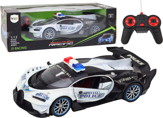 Ferngesteuertes RC Polizeiauto im Maßstab 1:12 Weiß