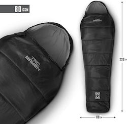 Pentagon Sleeping Bag Single Summer Black