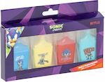 Set of 4 Sonic Prime Highlighters