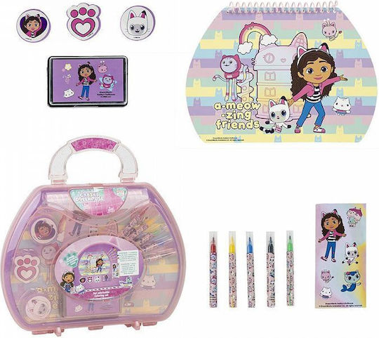 11-teiliges Mal- und Mappen-Set Gabby's Dollhouse