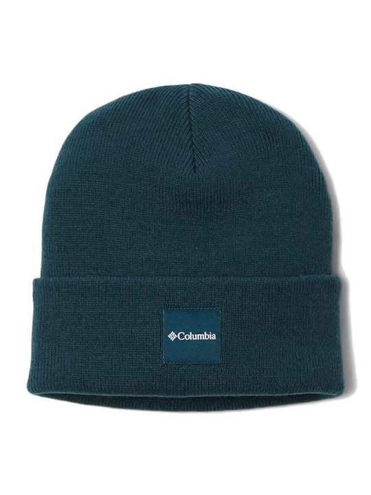 Columbia City Trek Heavyweight Beanie Unisex Căciulă Tricotat în culoarea Albastru