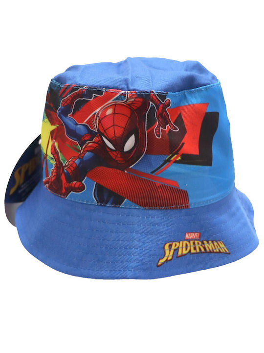 Marvel Pălărie pentru Copii Găleată Tesatura Albastru