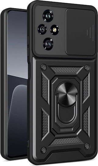Techsuit Camshield Back Cover Πλαστικό / Σιλικόνης Μαύρο (Honor 200 Pro)