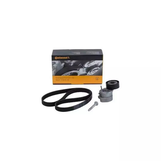 Set Transmission Belt Fiat 500l 199 Contitech 6pk1180k3