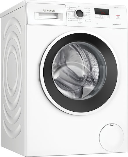 Bosch Πλυντήριο Ρούχων 8kg 1200 Στροφών Speed Perfect WGE03200BY