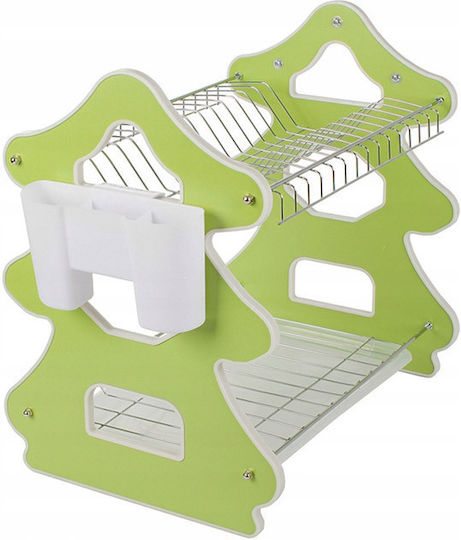 Verk Group Metallic Green Sink Strainer 39x26x39cm