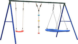 vidaXL Κούνια Doppelfaltbar 185x185x185cm Mehrfarbig