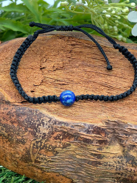 Lapis Bead Bracelet