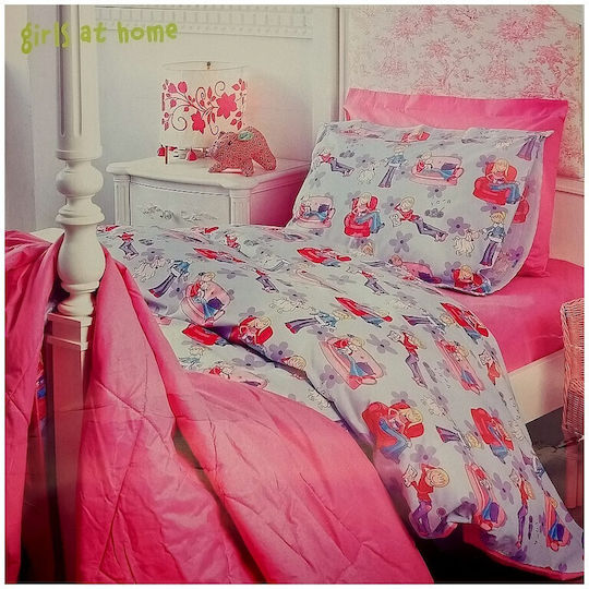 Aslanis Home Set Für Krippe Girls Rosa 5Stück