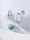 Uncle George Wall Metal Shelf 40x14x15cm White