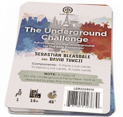 The Underground Challenge Paris/New York (Extensie) 14+ Ani (EN) Ludi Creations The Underground Challenge Paris/New York (Extensie) 14+ Ani (EN) Ludi Creations