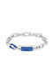 Lacoste Men's Chain Bracelet Made of Steel 19cm