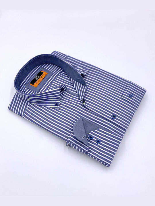 Poli Gianni Men's Shirt Blue