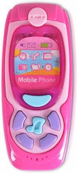 Moni Phone Toy with Music for 12++ Months Pink