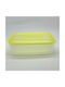 N 525 Lunchbox Kunststoff Gelb 29.5x19.5cm 1Stück