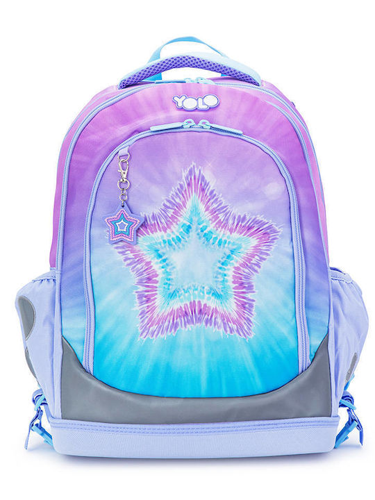 Yolo School Bag Backpack Elementary, Elementary Multicolored 25lt