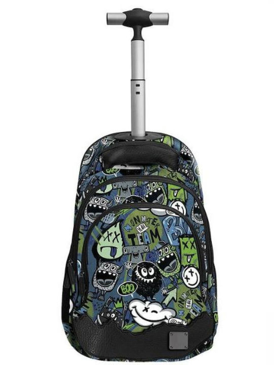 School Bag Trolley Xscape Monsters 249256 Graffiti