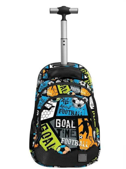 School Bag Trolley Xscape Football 249257 Graffiti