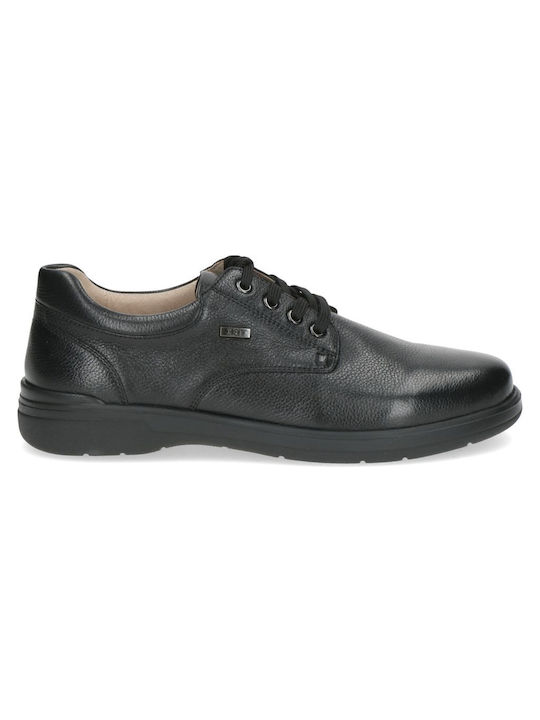 Caprice Men's Leather Casual Shoes Black