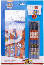 Paw Patrol Blue Stationery Set