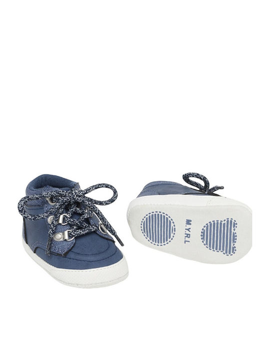 Mayoral Baby Booties Blue