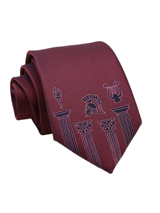 Bordeaux antiker griechischer Krawatte 8cm