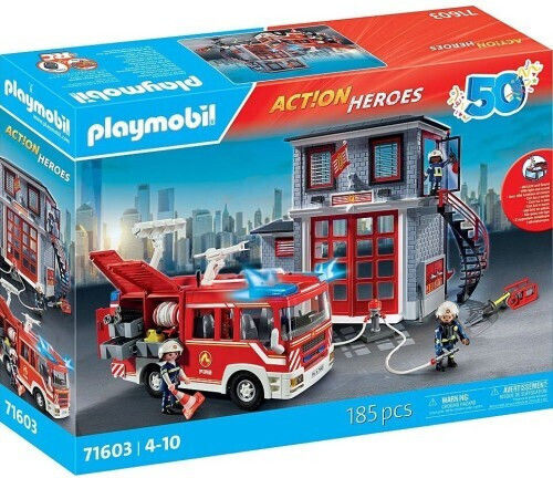 Playmobil Action Heroes Αρχηγείο για 4-10 ετών