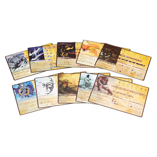 Greater than Games Spirit Island Jagged Earth Foil Panels Extension Card για Επιτραπέζιο 1pcs
