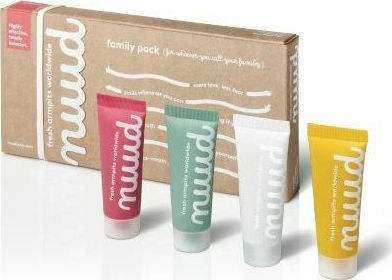 Nuud Family Pack Deodorant Cream 4x20ml