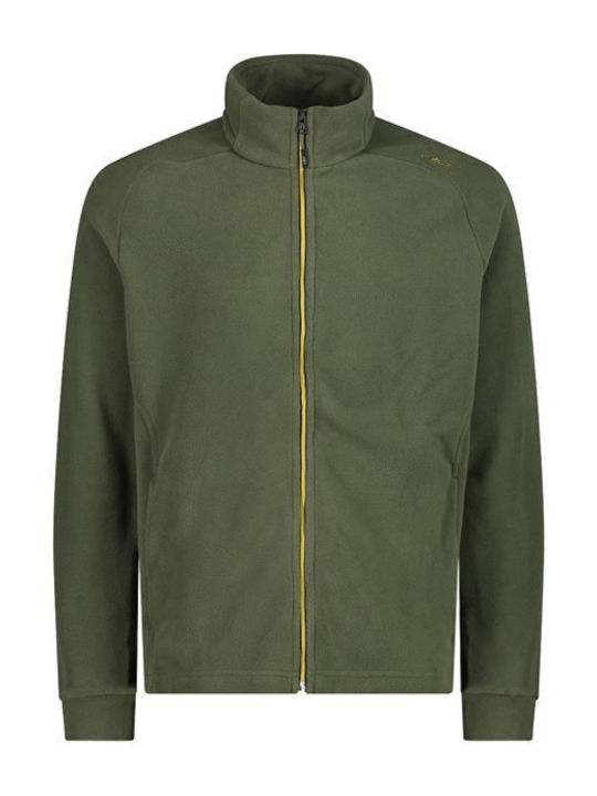 CMP Men's Fleece Cardigan Green